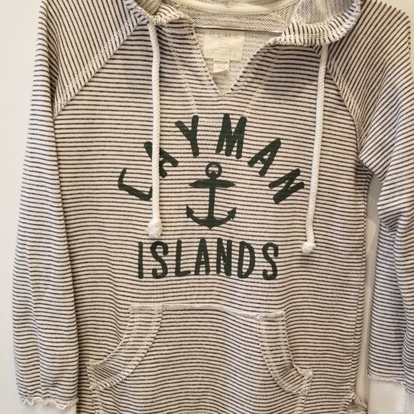 Cayman Islands Grand Cayman Hooded Sweatshirt Cotton Polyester Size S - Picture 2 of 8